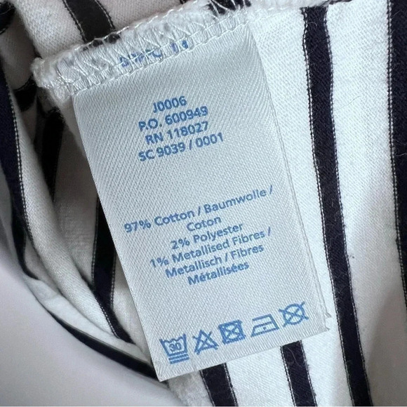 Boden Stripe Long Sleeve Top Size Small - Picture 8 of 8